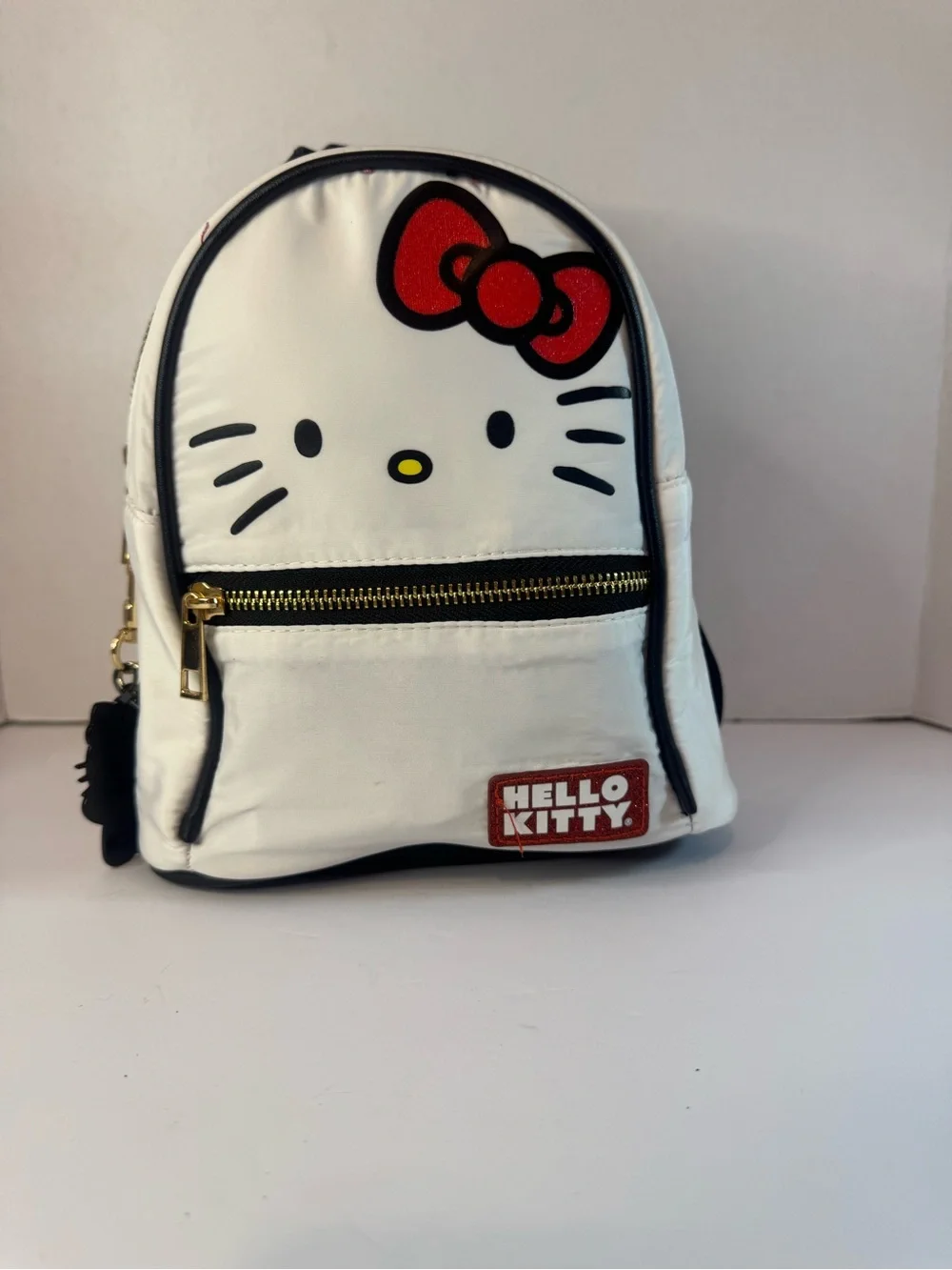 NWOT Sanrio Hello Kitty Collectible Mini Backpack Faux Leather W/ Card Holder